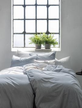 Borås Cotton Cille Sengesett Bomull Blå