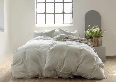 Borås Cotton Cille Sengesett Bomull Grønn (479-120802)