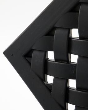 House Doctor Braid Dørmatte Flettet Sort_40x60 (151-900000930)