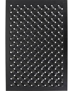 House Doctor Braid Dørmatte Flettet Sort_60x90 (151-900000932)