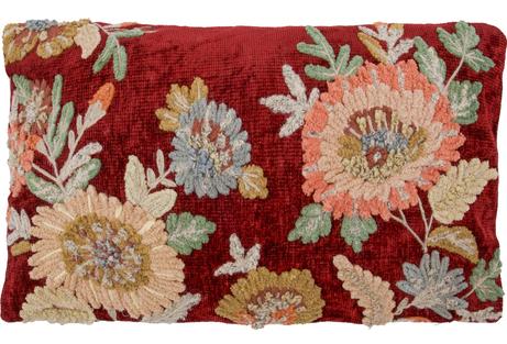 House Doctor Nica Putetrekk Håndlaget Rød_30x50 (151-900001568)