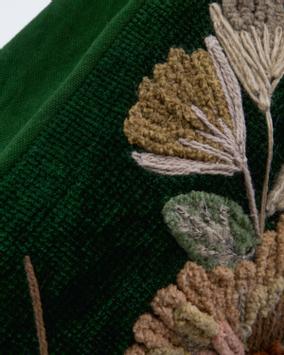 House Doctor Bota Putetrekk Håndlaget Grønn_50x50 (151-900001566)