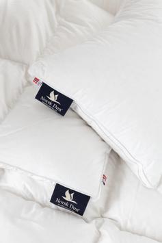 Norsk Dun Hotellpute 90% andedun medium (479-121171,121170)