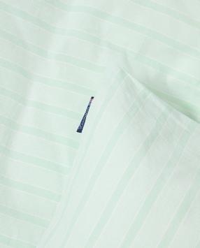 Lexington Sengesett Bomull Striped Green (588-12610021-140x220)