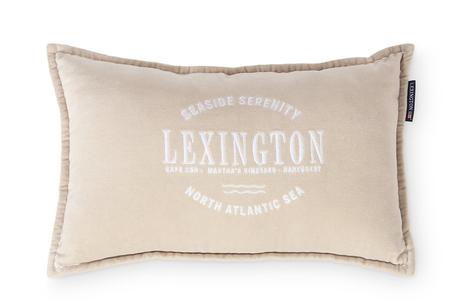 Lexington Pute Beige Logo 30x50