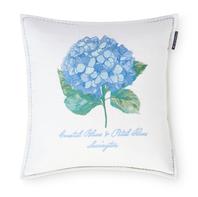 Lexington Putetrekk Floral-Blue Brodert 50x50