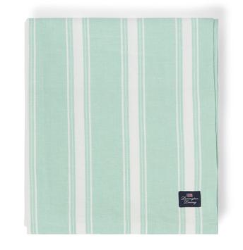 Lexington Duk Striped Grønn lin/ bomull (588-12613002)