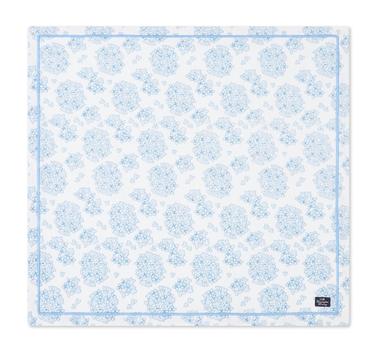 Lexington Stoffserviett Floral økologisk bomull Blå 50x50