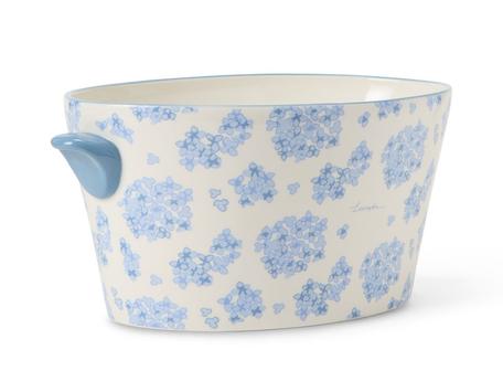 Lexington Potte/Krukke Floral Blå 30x21