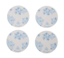 Lexington Coasters Floral Blå 4pk
