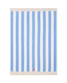 Lexington Håndkle Block Stripe SkyBlue (588-10002902-30x50)