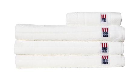 Lexington Håndkle Logo Velour Hvit (588-10003903)