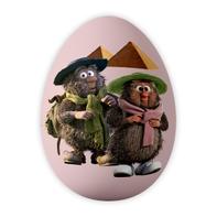 Flåklypa Påskeegg Ludvig-og-Lisa Metall 10x15