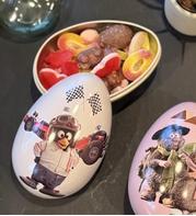 Flåklypa Påskeegg Solan Metall 10x15