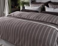 Halvor Bakke Sengesett Charleston-Hill flanell brun (479-120195,120196,120197)