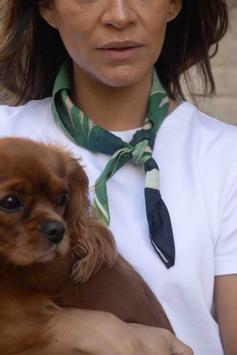 Mummi Pynteskjerf Family bomull 65x65