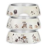 Mummi Pets Matskål Hund Beige_Ø26 (489-6416114974146)