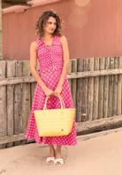 Handed By Veske Paris Golden-Yellow 31x24xH27cm