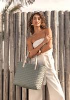 Handed By Veske Faye Sage-Green 17x16xH32cm