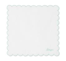 Lexington Stoffserviett Scallpo Hvit 40x40
