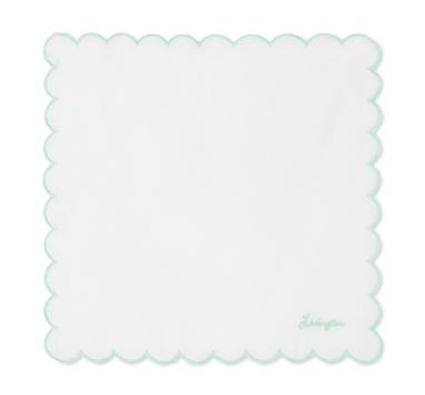 Lexington Stoffserviett Scallpo Hvit 40x40