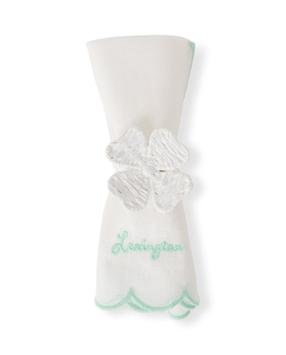 Lexington Stoffserviett Scallpo Hvit 40x40 (588-12613004-1000)