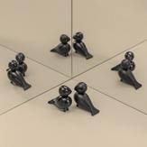 Kay Bojesen Turtelduer Bøk Sort 2stk (521-39240)