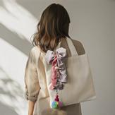 Kay Bojesen Nøkkelring Fugl sort/ røkt eik (521-39808)