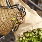 Kay Bojesen Nøkkelring Ape sort/ teak (521-39806)