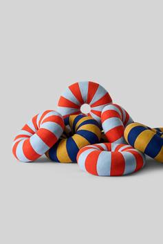 Studio About  Float Pute blå-rød Ø40 (783-400150BR)