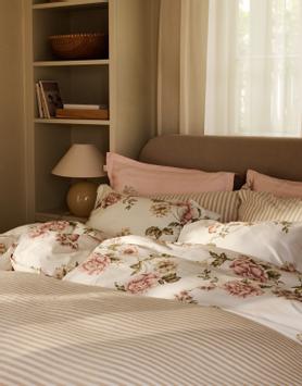 GANT Sengesett Floral Sateng Rosa