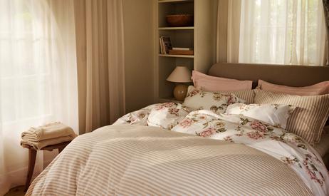 GANT Sengesett Floral Sateng Rosa (589-floral-rosa)