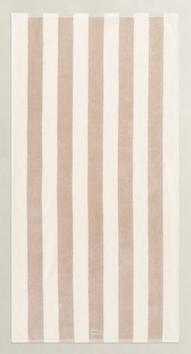 GANT Håndkle Stripe Silver Sand (589-852015305-267)