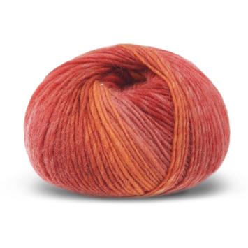 Gjestal Garn  Pretty-Print Ullgarn Korallfarget 513,  100g (773-120-513)