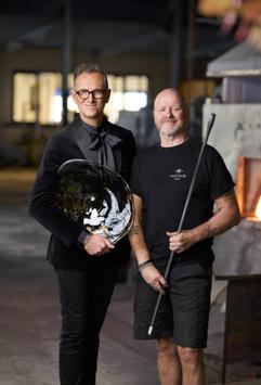 Halvor Bakke Art Bolle H23 Magnor Glassverk (655-308002)