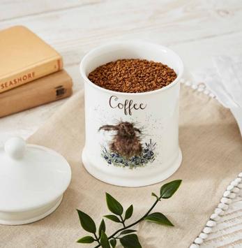 Wrendale Oppbevaringskrukke Kaffe Hare