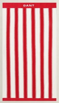 GANT Badehåndkle Yatch-Stripe Rose-Red 100x180 (589-852015811-641)