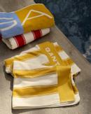GANT Badehåndkle Yatch-Sripe Mustard-Yellow 100x180 (589-852015811-701)