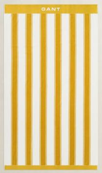 GANT Badehåndkle Yatch-Sripe Mustard-Yellow 100x180 (589-852015811-701)