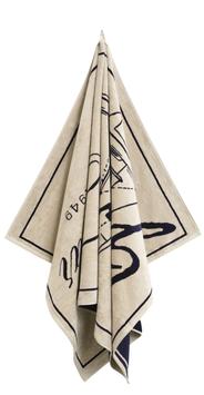 GANT Badehåndkle Since-1949 Beige 100x180
