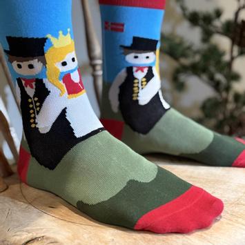 Blafre Sokker Nordmenn bomull