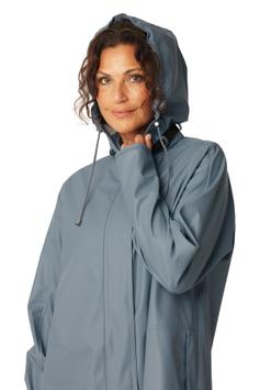 Ilse Jacobsen Regnjakke Gråblå (807-RAIN71-636-42)