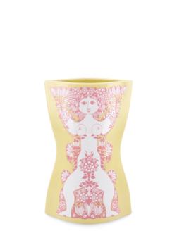 Bjørn Wiinblad Nina Vase Gul H22 (521-53121)