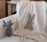 Frati Home Pledd Bambus Barn Neve 75x100 (368-BABYBUNNY_NEV)