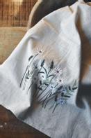 Trend Design Kjøkkenhåndkle Margeritter Natur 50x70