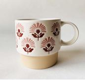 Trend Design Krus Marie Retro Rosa-Blomst (298-127582)