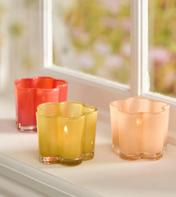 Ib Laursen Telysholder Blomst Primula 3stk