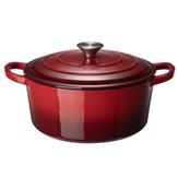 Sabor Basic Støpejernsgryte Rød 4,2L (655-46232907)