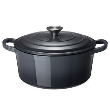 Sabor Basic Støpejernsgryte Grå 4,2L (655-46232906)