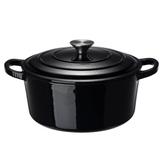 Sabor Basic Støpejernsgryte Sort 4,2L (655-46232905)